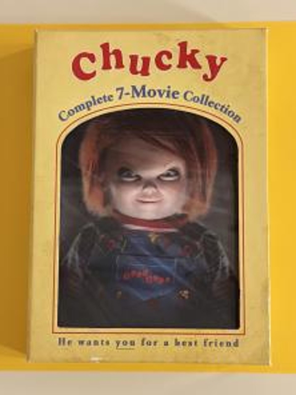 Chucky 7-Movie Collection Doll - Yellow Packaging